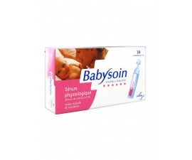 Sérum physiologique stérile BABYSOIN