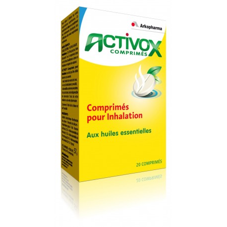 Activox Comprimés pour Inhalation