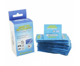 Lingettes nettoyantes pour lunettes