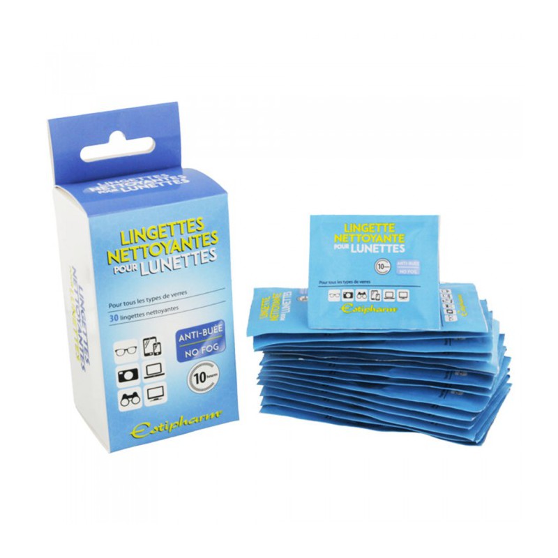 Lingettes nettoyantes pour lunettes, Santé