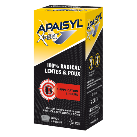 Apaisyl Xpert anti-poux et lente