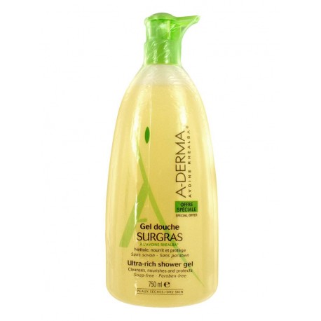 Gel douche surgras 750 ml