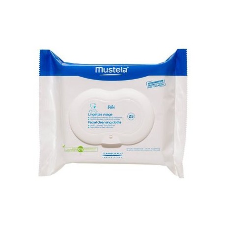 Lingettes Visage Mustela