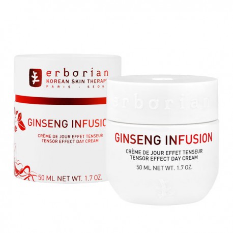 Ginseng infusion crème de jour effet tenseur