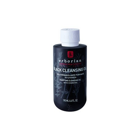 Black cleansing oil Huile démaquillante purifiante au charbon