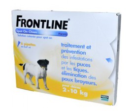 FRONTLINE SPOT ON CHIEN S / 2-10 KG