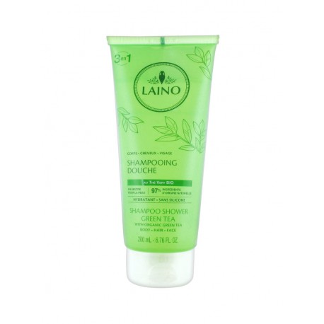 Gel shampoing douche au thé vert BIO