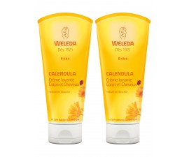 Bébé Crème Lavante Calendula Corps et Cheveux Lot de 2 x 200 ml